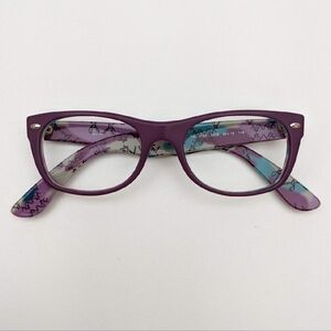 👓 Kids' Ray-Ban Purple Glasses w/ Case! No Lenses 👓